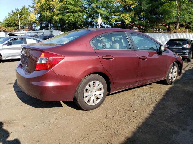 Photo 3 from auction – 2012 HONDA CIVIC LX with VIN 2HGFB2F56CH591357