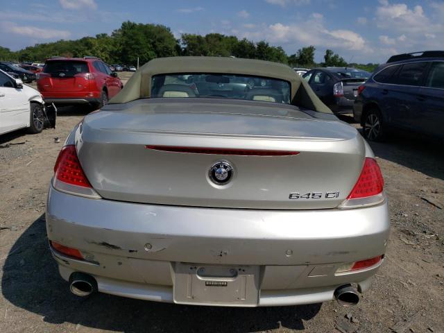 Photo 6 from auction – 2004 BMW 645 CI AUT with VIN WBAEK73464B260109
