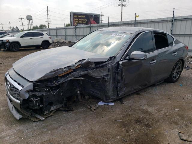 INFINITI Q50 BASE 2015 with VIN JN1BV7AR7FM419791 - Photo from auction