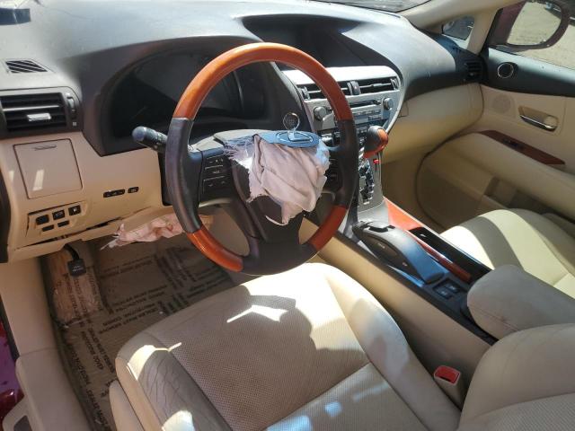 Снимка 8 от търг – 2010 LEXUS RX 350 с VIN 2T2BK1BA8AC035287