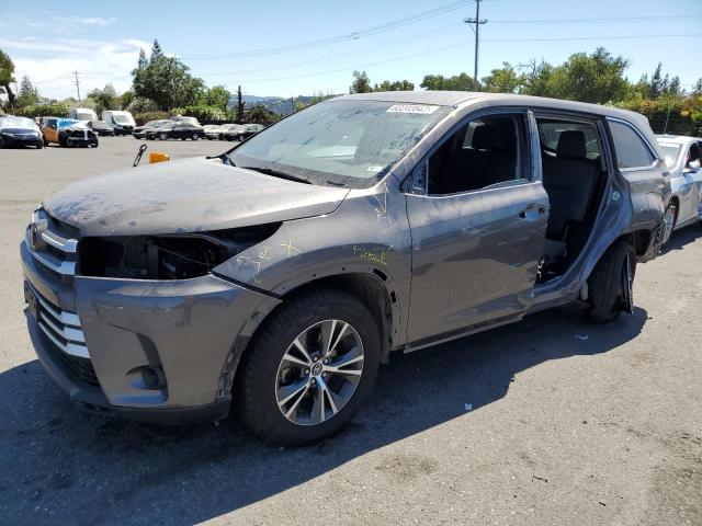 TOYOTA HIGHLANDER 2017 with VIN 5TDZARFH9HS028345 - Photo from auction