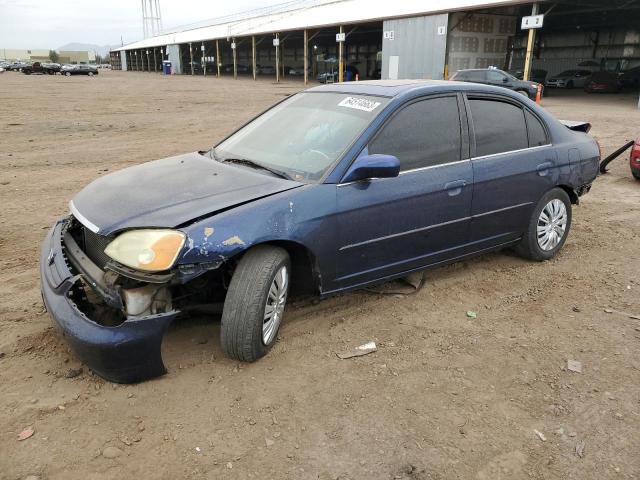 HONDA CIVIC 2002 with VIN 1HGES26722L033519 - Photo from auction