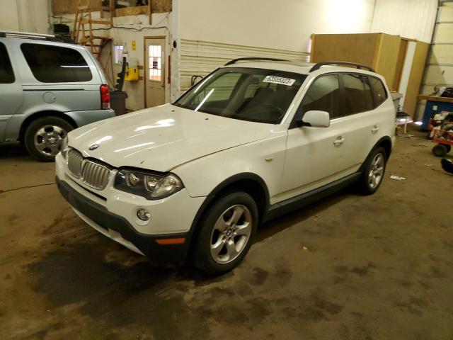 BMW X3 3.0SI 2008 with VIN WBXPC93458WJ08800 - Photo from auction