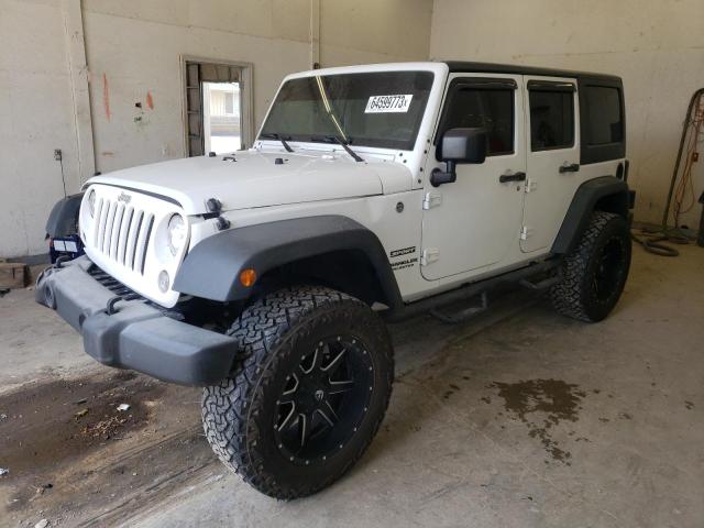 JEEP WRANGLER U 2017 with VIN 1C4BJWDG9HL509742 - Photo from auction