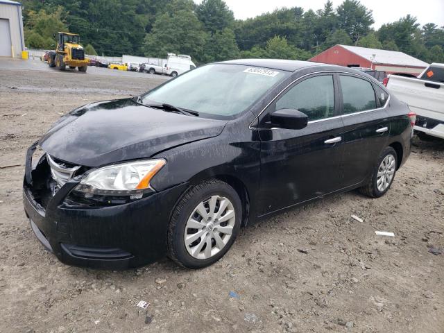 NISSAN SENTRA S 2013 with VIN 1N4AB7AP7DN909032 - Photo from auction