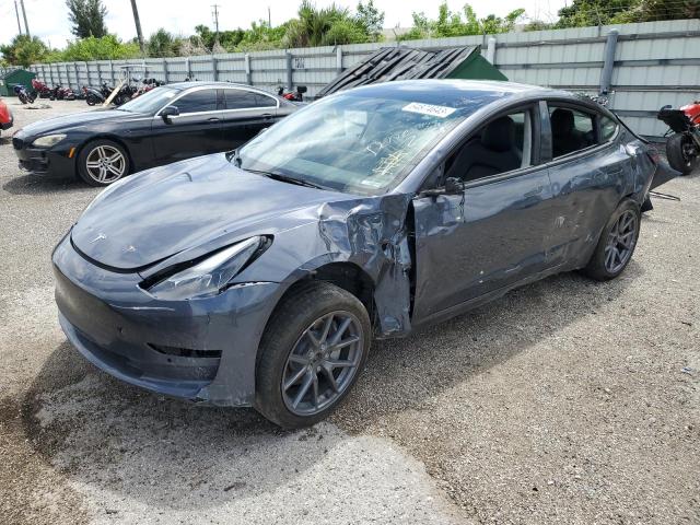 TESLA MODEL 3 2022 with VIN 5YJ3E1EB1NF291146 - Photo from auction