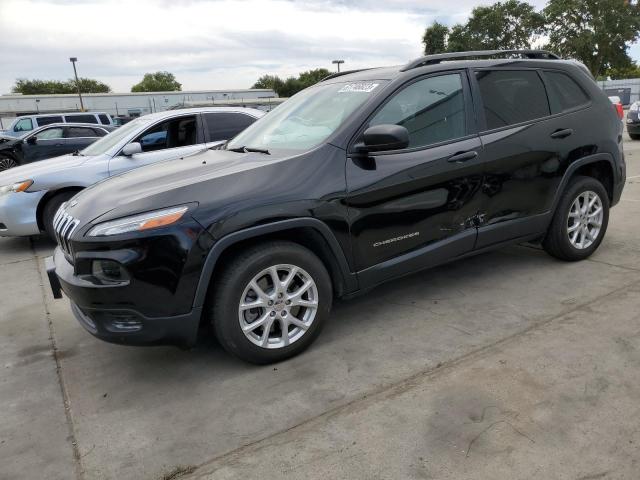 JEEP CHEROKEE S 2017 with VIN 1C4PJLAB9HW547886 - Photo from auction