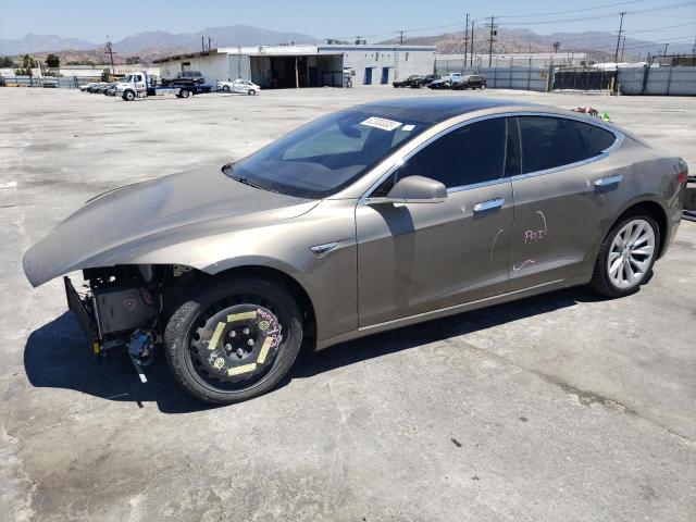 TESLA MODEL S 2016 with VIN 5YJSA1E18GF151578 - Photo from auction