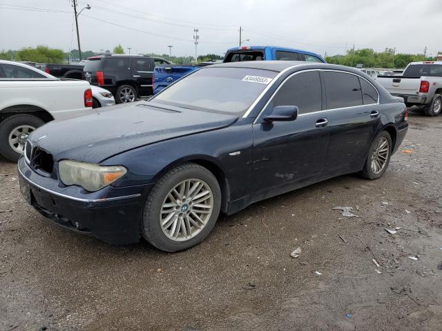BMW 745 LI 2005 with VIN WBAGN63585DS59889 - Photo from auction