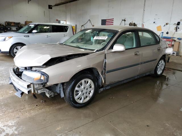 CHEVROLET IMPALA 2003 with VIN 2G1WF52E839222836 - Photo from auction