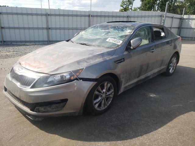 KIA OPTIMA EX 2013 with VIN 5XXGN4A76DG166739 - Photo from auction