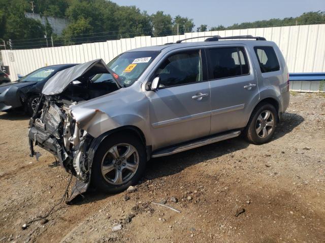 HONDA PILOT EXL 2013 with VIN 5FNYF4H58DB001557 - Photo from auction