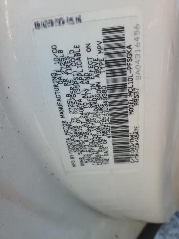 Photo 14 from auction – 2001 TOYOTA SIENNA LE with VIN 4T3ZF13C51U349380