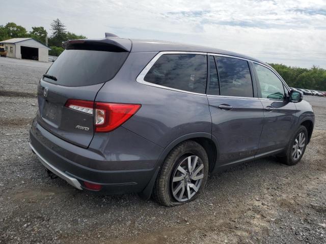 Photo 3 from auction – 2021 HONDA PILOT EXL with VIN 5FNYF6H54MB012244