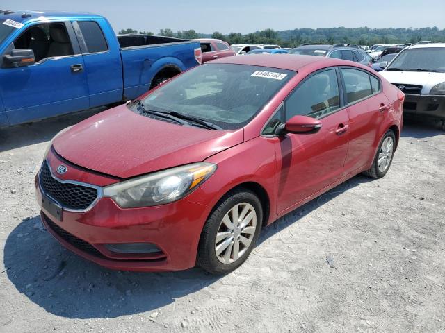KIA FORTE LX 2014 with VIN KNAFX4A68E5222812 - Photo from auction