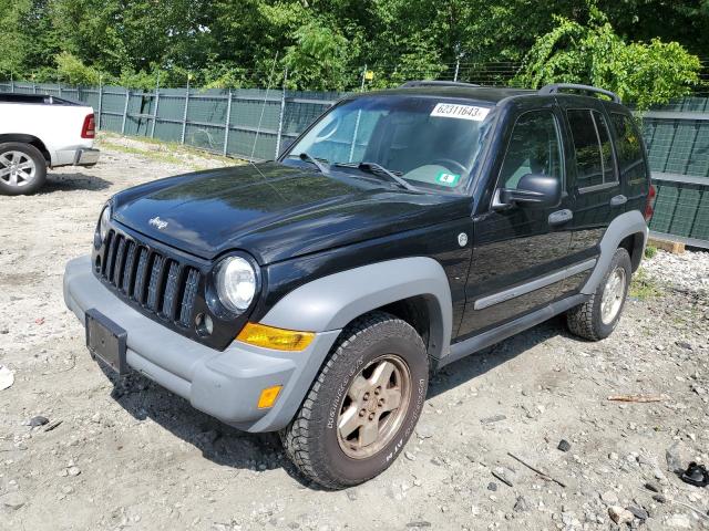 JEEP LIBERTY 2006 with VIN 1J4GL48576W124988 - Photo from auction