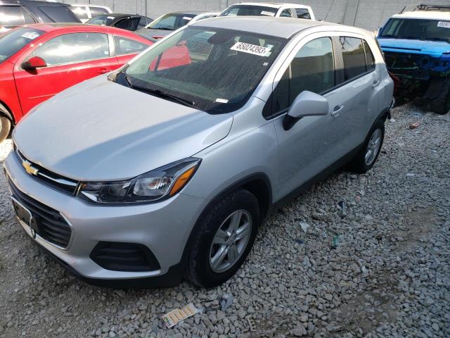 CHEVROLET TRAX LS 2020 with VIN KL7CJKSB8LB312206 - Photo from auction