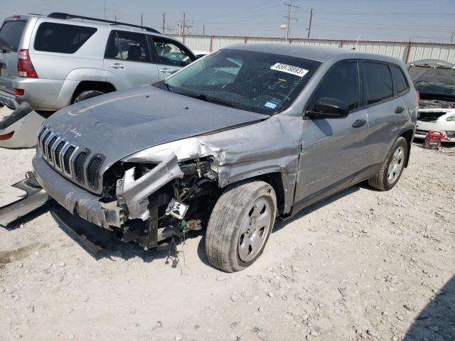JEEP CHEROKEE S 2015 with VIN 1C4PJLAB2FW632601 - Photo from auction