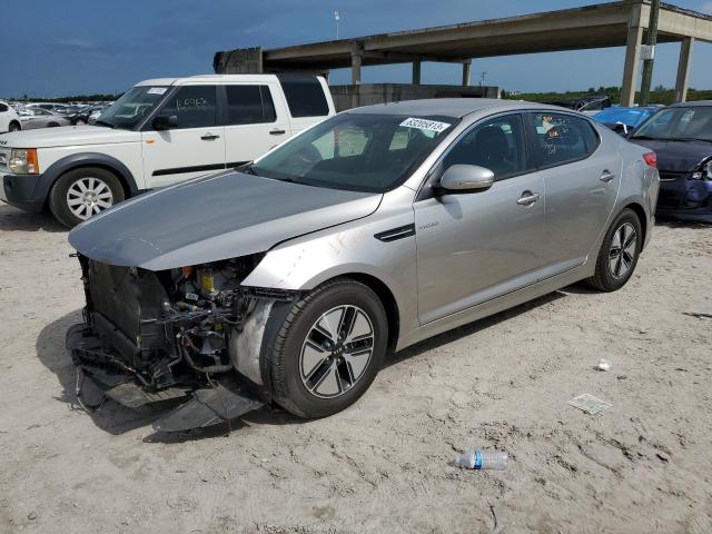 KIA OPTIMA HYB 2013 with VIN KNAGM4AD5D5043640 - Photo from auction