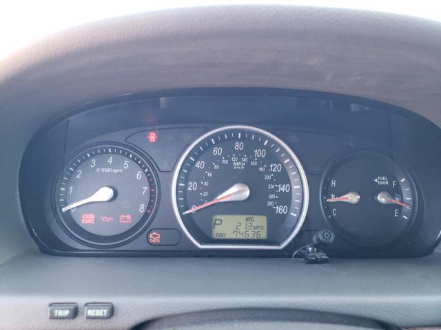 Photo 9 from auction – 2006 HYUNDAI SONATA GLS with VIN 5NPEU46F06H025781