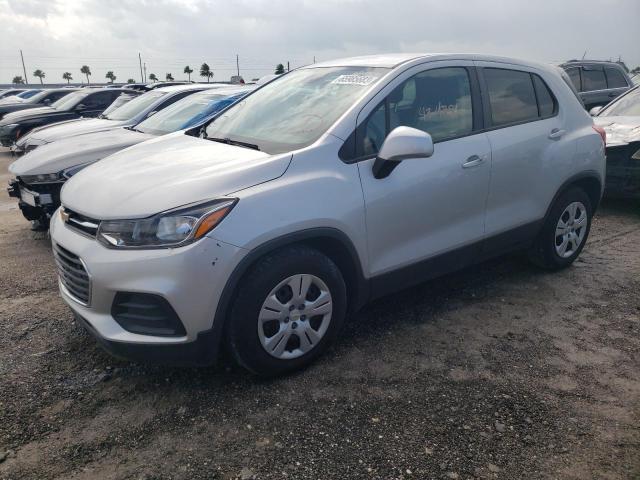 CHEVROLET TRAX LS 2019 with VIN 3GNCJKSB4KL177989 - Photo from auction