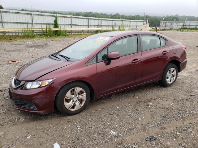 Photo 1 from auction – 2013 HONDA CIVIC LX with VIN 2HGFB2F52DH573732