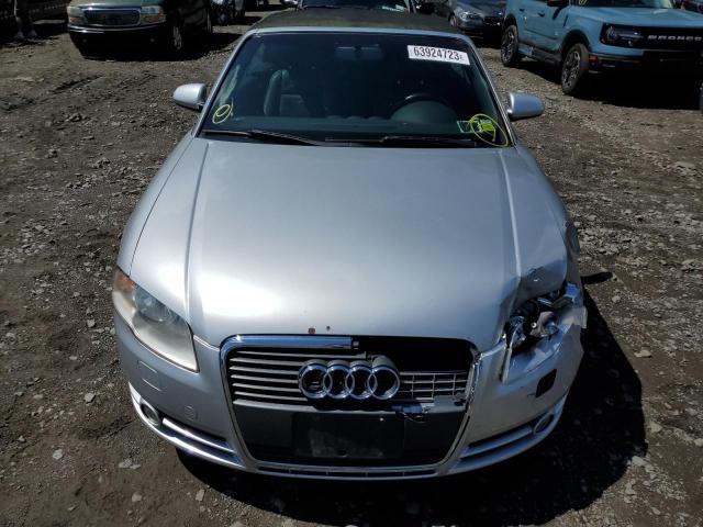 Photo 5 from auction – 2007 AUDI A4 2.0T CA with VIN WAUAF48H87K021775