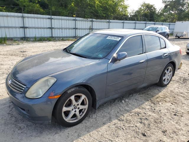 INFINITI G35 2004 with VIN JNKCV51F44M708893 - Photo from auction