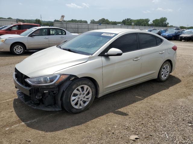 HYUNDAI ELANTRA SE 2017 with VIN 5NPD74LF1HH084008 - Photo from auction