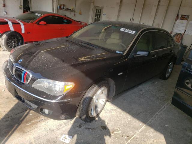 BMW 750 LI 2008 with VIN WBAHN83558DT87205 - Photo from auction