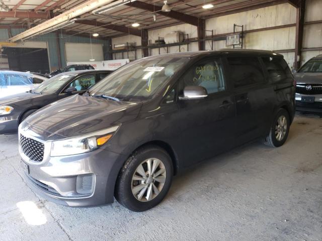 KIA SEDONA LX 2016 with VIN KNDMB5C17G6099730 - Photo from auction