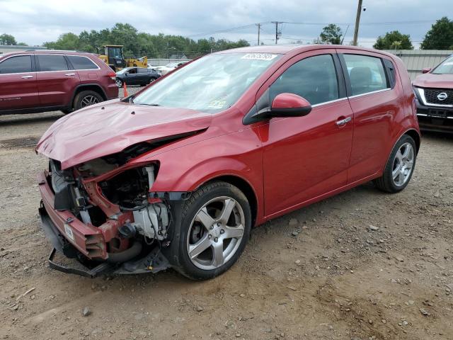 CHEVROLET SONIC LTZ 2014 with VIN 1G1JE6SB1E4184851 - Photo from auction