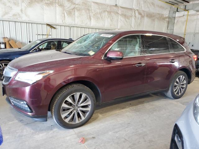 ACURA MDX TECHNO 2014 z numerem VIN 5FRYD4H49EB007817 - Zdjęcie z aukcji