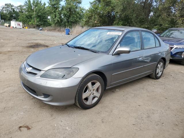 HONDA CIVIC EX 2004 with VIN 2HGES26764H575416 - Photo from auction