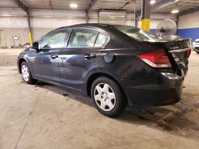 Photo 2 from auction – 2013 HONDA CIVIC LX with VIN 2HGFB2F56DH301491