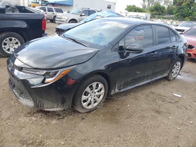 TOYOTA COROLLA LE 2022 with VIN 5YFEPMAE2NP372956 - Photo from auction