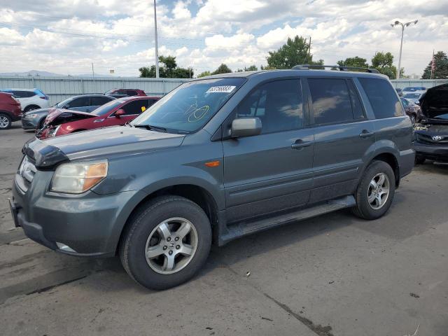 HONDA PILOT EXL 2008 with VIN 5FNYF18508B023489 - Photo from auction