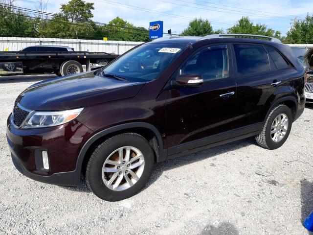 Photo 1 from auction – 2014 KIA SORENTO LX with VIN 5XYKT4A62EG511396