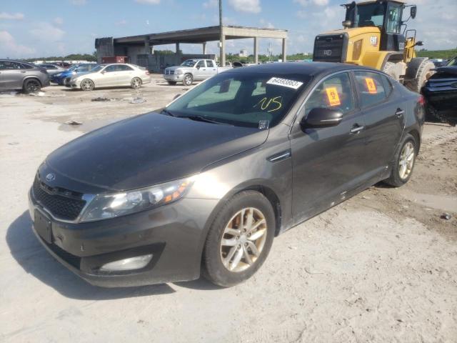 KIA OPTIMA LX 2013 with VIN 5XXGM4A76DG253298 - Photo from auction