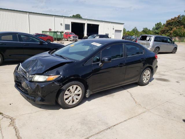 HONDA CIVIC LX 2012 with VIN 19XFB2F57CE058623 - Photo from auction