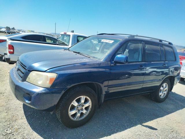 TOYOTA HIGHLANDER 2005 with VIN JTEGP21AX50055264 - Photo from auction