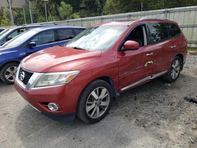 NISSAN PATHFINDER 2013 with VIN 5N1AR2MN7DC678756 - Photo from auction
