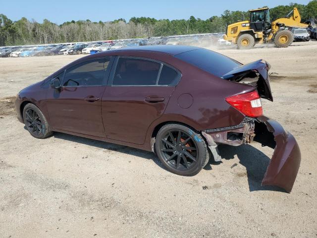 Photo 2 from auction – 2012 HONDA CIVIC LX with VIN 2HGFB2F53CH557487