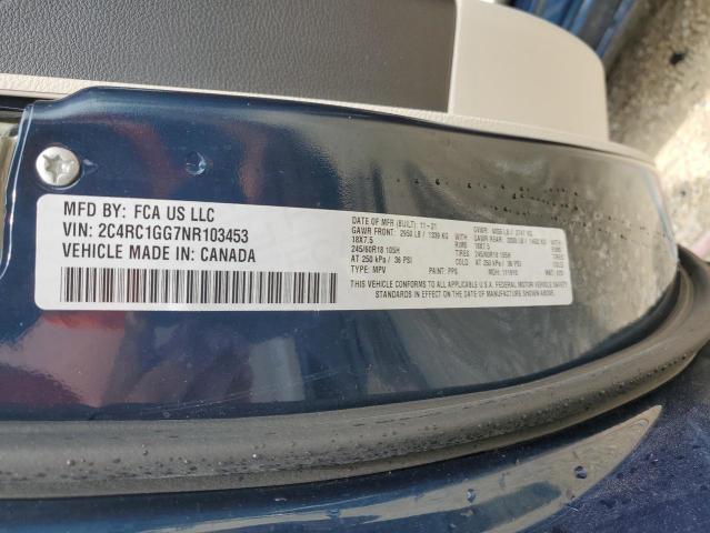Photo 14 from auction – 2022 CHRYSLER PACIFICA L with VIN 2C4RC1GG7NR103453