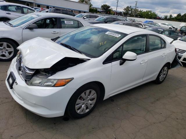 HONDA CIVIC LX 2012 with VIN 19XFB2F55CE315214 - Photo from auction