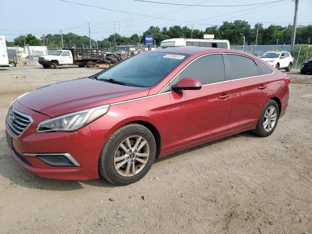 HYUNDAI SONATA 2016 with VIN 5NPE24AF2GH358305 - Photo from auction