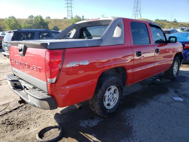 Photo 3 from auction – 2004 CHEVROLET AVALANCHE with VIN 3GNEK12TX4G150106
