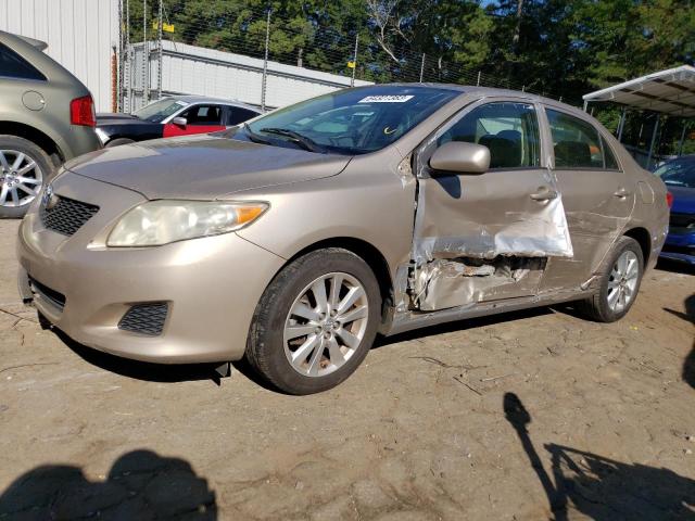 TOYOTA COROLLA BA 2009 with VIN 2T1BU40E99C019021 - Photo from auction