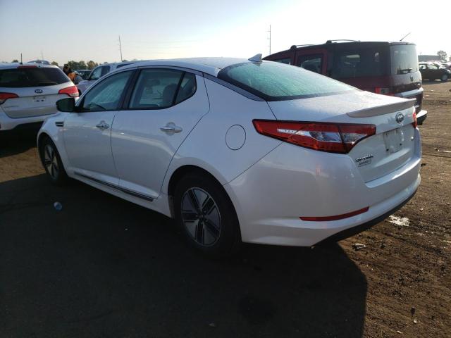 Photo 2 from auction – 2011 KIA OPTIMA HYB with VIN KNAGM4AD7B5007834