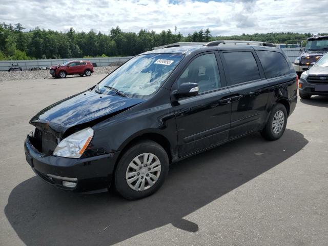 KIA SEDONA LX 2014 with VIN KNDMG4C75E6539814 - Photo from auction